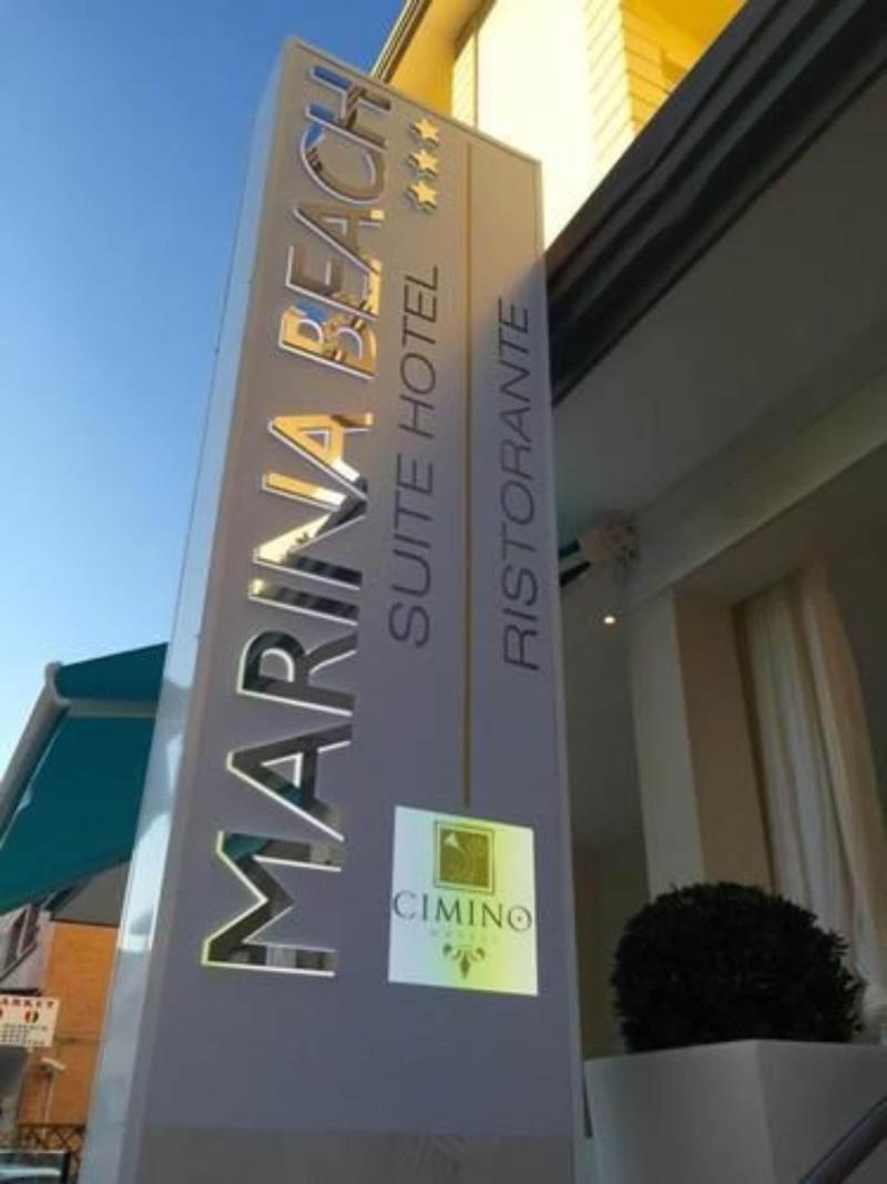 Marina Beach Suite Hotel Rímini Exterior foto